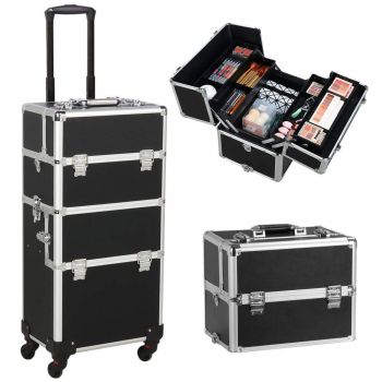 3 in 1 Makeup Organizer Makeup Beauty Nail Case Co
